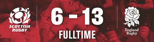 Scotland vs England FT score 6Ns 2020
